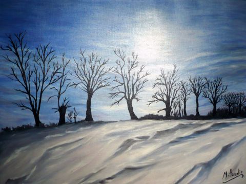 nuit claire d'hiver
